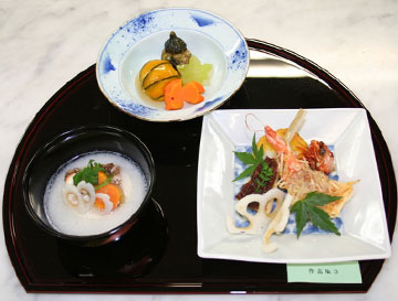 第4回日本料理コンペティション　北海道地区予選大会　3位作品