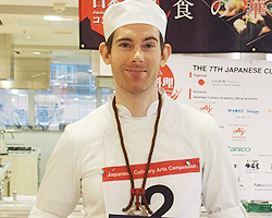 第7回日本料理コンペティション　欧州会場予選大会　3位　Young pa Kim　氏